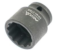 Llave de vaso dentada 1/2" SW 27 mm llave de impacto