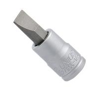 Llave de vaso destornillador plano Unior 1/4"