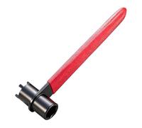 Llave de vaso hexagonal de 4 puntas, amoladoras angulares, mango ergonómico, llave de 180 mm