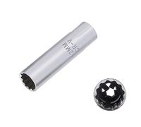 Llave De Vaso para BujíAs De Coche,Asudaro 12 Mm/14 Mm/16 Mm Llave De BujíA Llave De Vaso para BujíAs De Coche BujíAs Llave Dinamometrica Coche Llave De Vaso -No MagnéTico