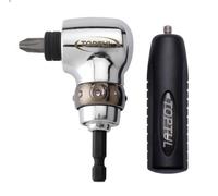 Adaptador, puntas de destornillador hexagonal TOPTUL 1/4 pulgadas 83mm, 90 grados