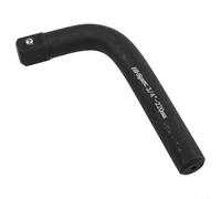 Llave de vaso profesional con varilla dobladora de codo hecha de acero al cromo vanadio tratado para prevención de óxido y tratado térmicamente para un uso duradero (220 mm)