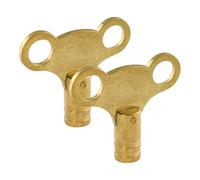 Llave de ventilación del radiador,2 piezas de latón piezas de radiación - válvula de ventilación del radiador - para crucero Vehículo recreativo Comercial Público Hogar Dormitorio y Sala de estar