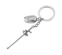 Llave Del Carro Llave - Llavero Colgante De Esgrima | Llavero De Espada, Llave De Llave Llave De Llave, Clips De Servicio Pesado Con Llavero Con Paracord De Anillo De Llave, Recuerdo De Club Con Foil