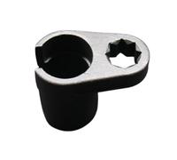 Llave del sensor de oxígeno: herramienta de accionamiento de 1/2 pulgadas, accesorio de diseño de 6 puntos desplazados | Enchufe del sensor europeo, acceso a la puerta de metal, fácil extracción del