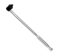 Llave dinamométrica: componente giratorio de 180 grados, herramienta manual con extensión de vaso, superficie de espejo de cromo vanadio, carcasa de alta fuerza de torque | Llave de cabeza flexible