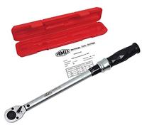 Llave dinamométrica de Famex 10865, accionamiento de 12,5 mm (1/2 pulgadas), 40-210 Nm, máxima calidad, con certificado de calibración