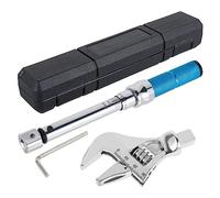 llave dinamométrica digital, Adaptador de torque digital, llave de torque ajustable digital Llave de torque de cabeza intercambiable de extremo abierto de acero Llave inglesa Herramientas de mano for