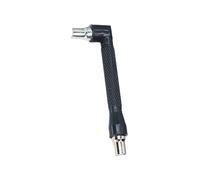 Llave dinamométrica en forma de L, destornillador de doble cabeza, llave de vaso de 1/4 pulgadas, 6,35 mm, herramienta de reparación electrónica