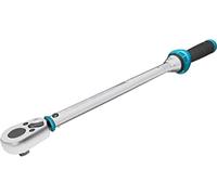 Llave dinamométrica HAZET 5122-3CT I Salida: cuadradillo 12,5 mm (1/2 pulgada), tolerancia: 4 %, 32 dientes I Carraca reversible para coche y bicicleta I 519 mm