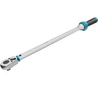 Llave dinamométrica HAZET 5123-3CT I Salida: cuadradillo 12,5 mm (1/2 pulgada), tolerancia: 3%, 32 dientes I Carraca reversible para coche y bicicleta I 628 mm