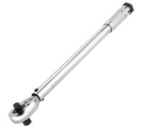 Llave dinamomιtrica de accionamiento doble Powerbuilt, accionamientos de 3/8 y 1/2 pulgada, 10 pies-libras, 19 pulgadas de largo, rango de 10-150