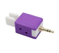 Llave eléctrica para Quansheng K5K6 con interfaz de paleta doble, ajustes de fuerza ajustables y soporte de programación de teclas (morado)