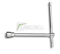 Llave En T Hexagonal Simple Con Casquillo BETA 950 De 6 A 27 Mm Cromada