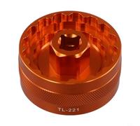Llave Extractor BB 98g Aleación Para DUB16T BB-9100 | Aleación de aluminio, peso 98g, compatible 44MM, BBR-60, FSA-386, ligero para manejo fácil(Orange)