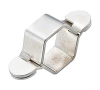 Llave extraíble para instalación de grifo de manguera trenzada, con cabezal de enchufe desmontable y componentes de metal para un uso práctico de fontanería (1 unidad)