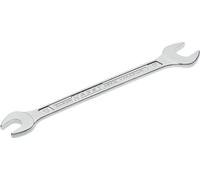 Llave fija doble HAZET 450N-13X17 cromada I posición de la mordaza: 15 grados, salida: perfil hexagonal exterior, ancho de la llave: 13 x 17 mm I eje con perfil en T doble HAZET extra robusto