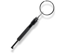 Llave grilletes policiales - Llave esposas policiales con anilla de llavero grande compatible con todo tipo de llavero tactico - Perfecta para usar con Guantes - Llave 9 cm