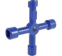 Llave Herramienta Universal, Llave de utilidades universal 4 en 1, cruzada(B)