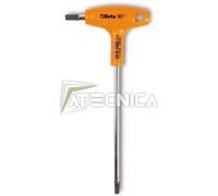 Llave Hexagonal a T Masculino beta 96T De 2A 10MM con Mango Ergonómico