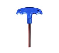 Llave hexagonal con mango en T, llave larga de goma para apretar y aflojar, herramienta de bricolaje