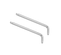 Llave hexagonal en forma de L, herramienta de reparación de acero de brazo largo para bicicletas, reparación de muebles, llave hexagonal con brazo largo para el hogar, llave de agarre ergonómica