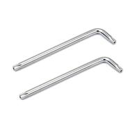 Llave hexagonal en forma de L, herramienta de reparación de acero de brazo largo para bicicletas, reparación de muebles, llave hexagonal con brazo largo para el hogar, llave de agarre ergonómica
