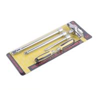 Llave hexagonal en T de acero con funcionalidad de trinquetes para un ajuste eficiente de tornillos, fácil fijación, reparación de maquinaria, construcciones, llave de sitio