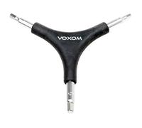 Voxom y de Llave Allen wkl1 4 mm, 5 mm, 6 mm Herramientas, Negro de Plata, 4,5,6 mm