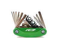 llave hexagonal interior 16 en 1 Para YZFR3, YZFR1, YZFR6, YZFR25, YZFR7, R15 Juego De Destornilladores Para Reparación Motos Con Herramientas CNC(R7 Green)