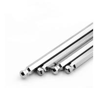Llave hexagonal larga de 125 x 5 mm, cabeza de bola, hexagonal interior para uso profesional en reparación de maquinaria y mantenimiento automotriz
