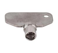 Llave hueca tubular de acero al carbono tratado con zinc E3515 E32671515 para puertas de bloqueo de autocaravana RV (3 muescas)