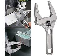Llave inglesa ajustable ultra fina y extra ancha - Boivtusi 16-68mm gran apertura de mandíbula herramienta de mano para baño