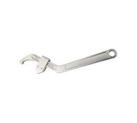 Llave inglesa de gancho ajustable Tuerca redonda Amortiguador Aleación | Llave inglesa de gancho, se adapta a tuercas redondas de 8 a 22 mm, aleación, herramienta de contratuerca amortiguadora