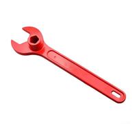 Llave inglesa de hierro fundido para boca de incendios de 55 mm de apertura para un desmontaje rápido y seguridad, construcción de metal robusta con acabado rojo, herramienta manual para uso en