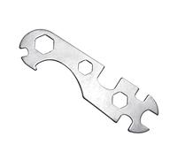 Llave inglesa portátil multiagujero para bicicleta de montaña, herramienta para reparación, multiherramienta plana, ligera