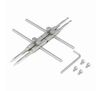 Llave Inglesa Profesional Herramienta de reparación de Lentes de cámara Acero Inoxidable Diseño Duradero de Doble Cabeza con Tornillos hexagonales para