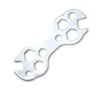 Llave inglesa universal hexagonal tuercas de bicicleta - Kit de mantenimiento esencial para bicicleta de carretera y bicicleta de montaña - Tornillos - Destornillador Herramientas manillar sillín -