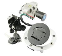 Llave Interruptor Encendido Compatible Con Suzuki Para GSX400 Para FJ/FK/FAK/FL Para GK74A 1988-1990 Para GSXR400 Para GK76A 1990-1995 Tapa Combustible Motocicleta, Interruptor Encendido Con Llave