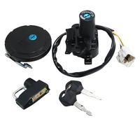 Llave Interruptor Encendido Kit Encendido Motocicleta Interruptor Casco Dirección Asiento Bloqueo Tapón Combustible Para Kawasaki Para KLX300 Para KLX300SM