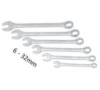 Llave Llave de anillo Anillo Llave de boca 6-32mm Stanley Acero Profesional