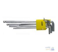 Llave Maurer Hexagonal Larga Cabeza Esférica Serie Acero Cromo Vanadio Pz 9 -