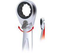 Llave Mixta De Carraca Reversible GEARplus®, 18 Mm