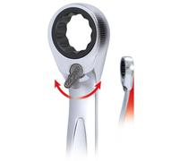 Llave Mixta De Carraca Reversible GEARplus®, 30 Mm