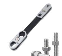 Llave multifunción genérica - Instalación de reparación rápida ajustable, accesorios de reparación doméstica de rotación de 360 grados para moto, cocina, cuarto de baño y bicicleta