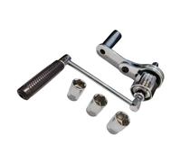 Llave multiplicadora de par para coche SUV 1:16 680 Nm salida 1/2 pulgada con 3 enchufes para una fácil extracción de tuercas de rueda herramienta de extracción de tuercas