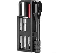 Llave Multiusos 18 en 1 para Mini Bicicleta Compacta | 18 en 1, incluye llaves hex, destornilladores, inflador , uso versátil(Rotating ratchet set)