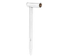 Llave para alma de guitarra de 9 mm / 7 mm |Herramienta de reparación 2 en 1 con destornillador de 5 mm |Construcción de metal sólido para guitarras eléctricas/acústicas. (Inner diameter 7mm)