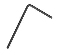 Llave para alma de guitarra eléctrica, llave para cuello de guitarra - Herramienta de ajuste de mástil de guitarra extendida negra | Llave hexagonal de metal para guitarra eléctrica