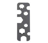 Llave Para Baño 9 En 1 Resistente A La Corrosión Construcción De Acero Reforzado Ergonómico Para Mantenimiento De Plomería Llave Multifuncional Anticorrosión